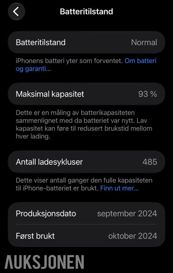 iPhone 16 Pro max 256 GB