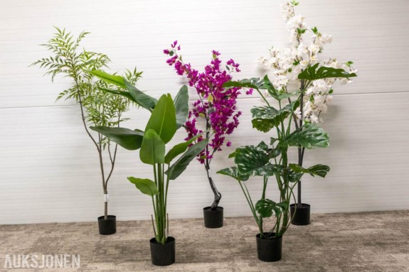 Pakke med 20 kunstige planter – helt nye (2 av 4)