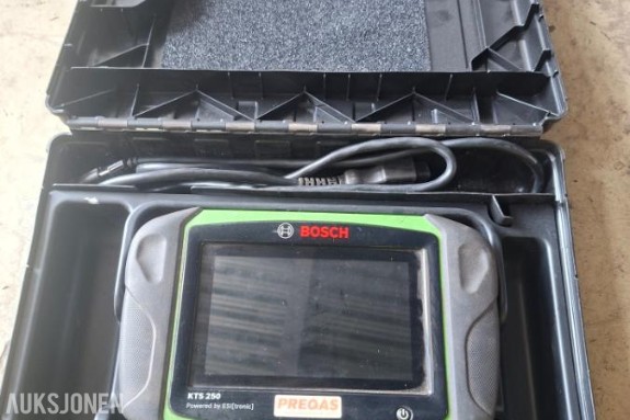 2019 Bosch KTS 250 Diagnoseverktøy - Transportkoffert - CE-merket