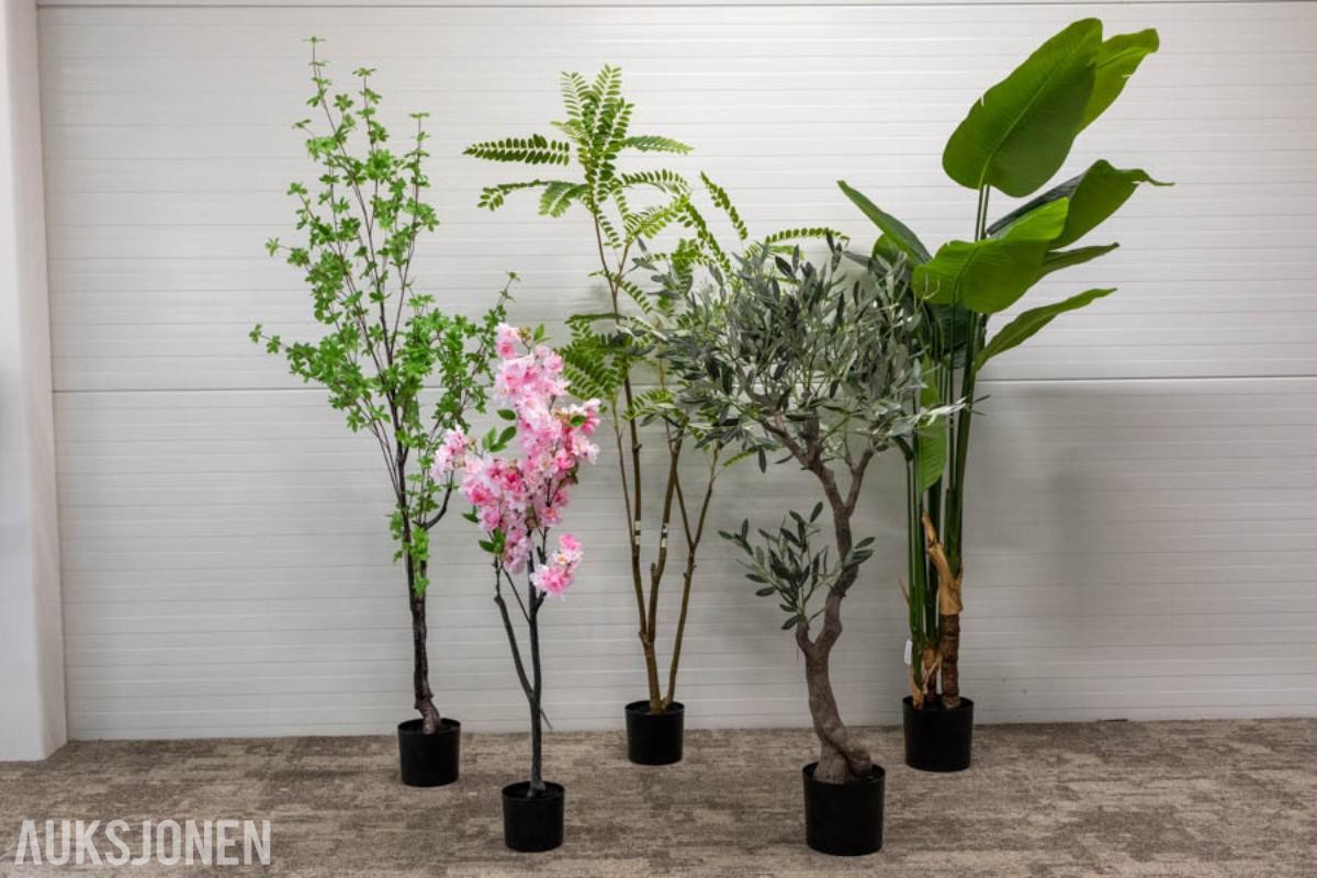 Pakke med 20 kunstige planter – helt nye (3 av 4)