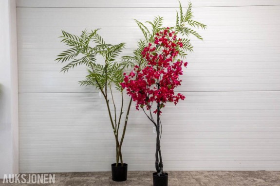 Pakke med 8 kunstige planter (4 av 4) – helt nye