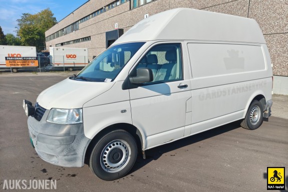 2009 Volkswagen TRANSPORTER 2.5 TDI 131 HK 4MOTION HENGERFESTE VARMER CRUISE HØYT TAK