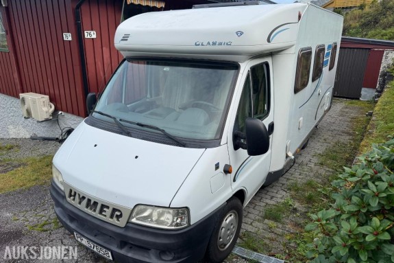 2005 FIAT HYMER CLASSIC Campingbil - GULVVARME MARKISE EU OK 05.2027 - INGEN MINSTEPRIS
