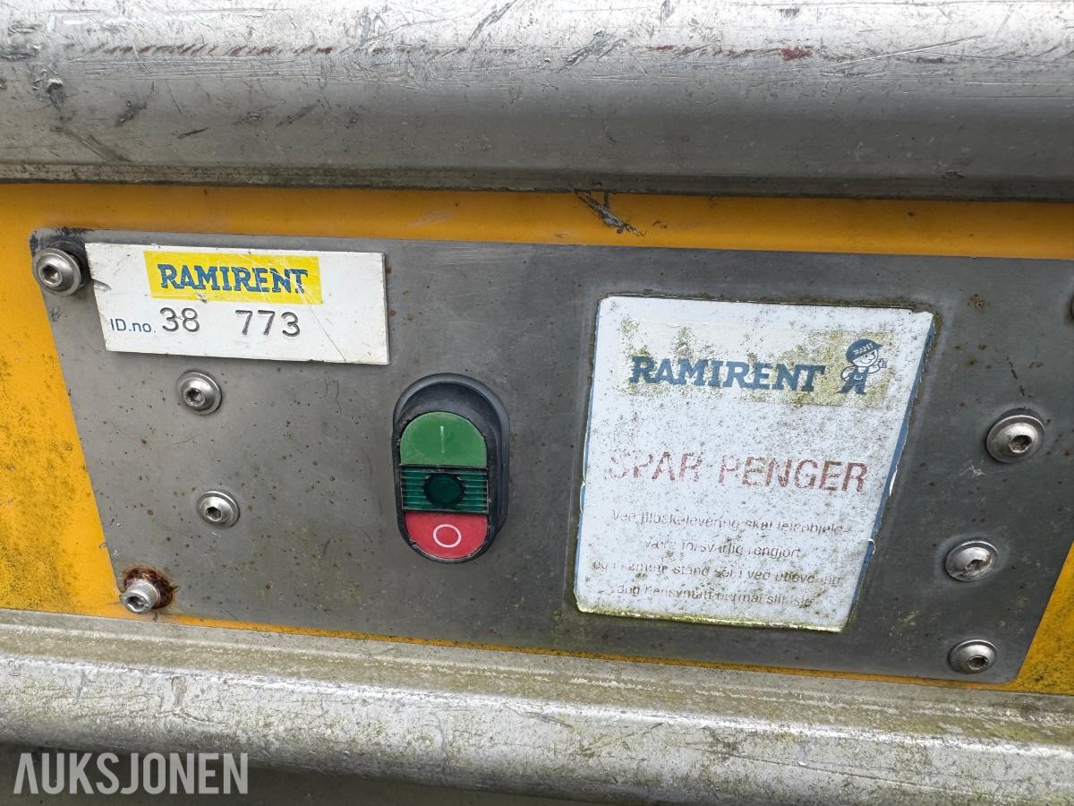 Baron XL 6000 transportbånd – 6 meter