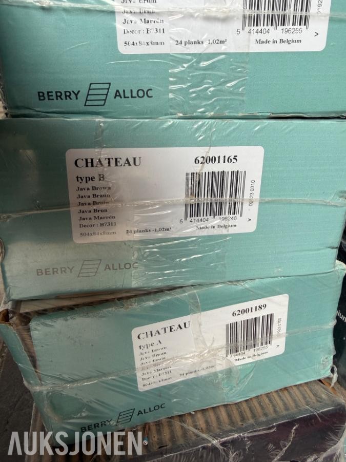 NYE - BerryAlloc Chateau fiskebeinslaminat - 19 esker