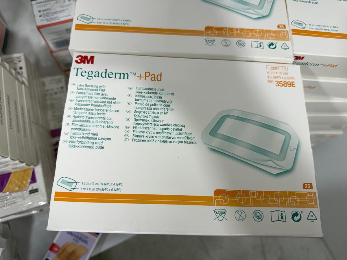 Stort parti med plaster, bandasjer og sårpleieprodukter fra Norgesplaster, 3M Nexcare, Mölnlycke m.fl.