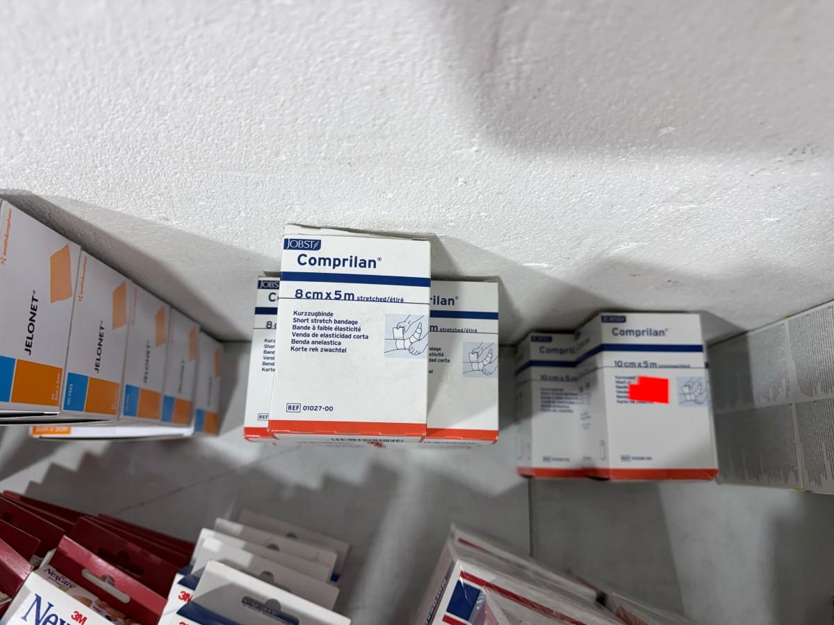 Stort parti med plaster, bandasjer og sårpleieprodukter fra Norgesplaster, 3M Nexcare, Mölnlycke m.fl.
