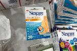 Stort parti med plaster, bandasjer og sårpleieprodukter fra Norgesplaster, 3M Nexcare, Mölnlycke m.fl.