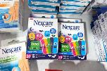 Stort parti med plaster, bandasjer og sårpleieprodukter fra Norgesplaster, 3M Nexcare, Mölnlycke m.fl.