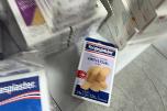 Stort parti med plaster, bandasjer og sårpleieprodukter fra Norgesplaster, 3M Nexcare, Mölnlycke m.fl.