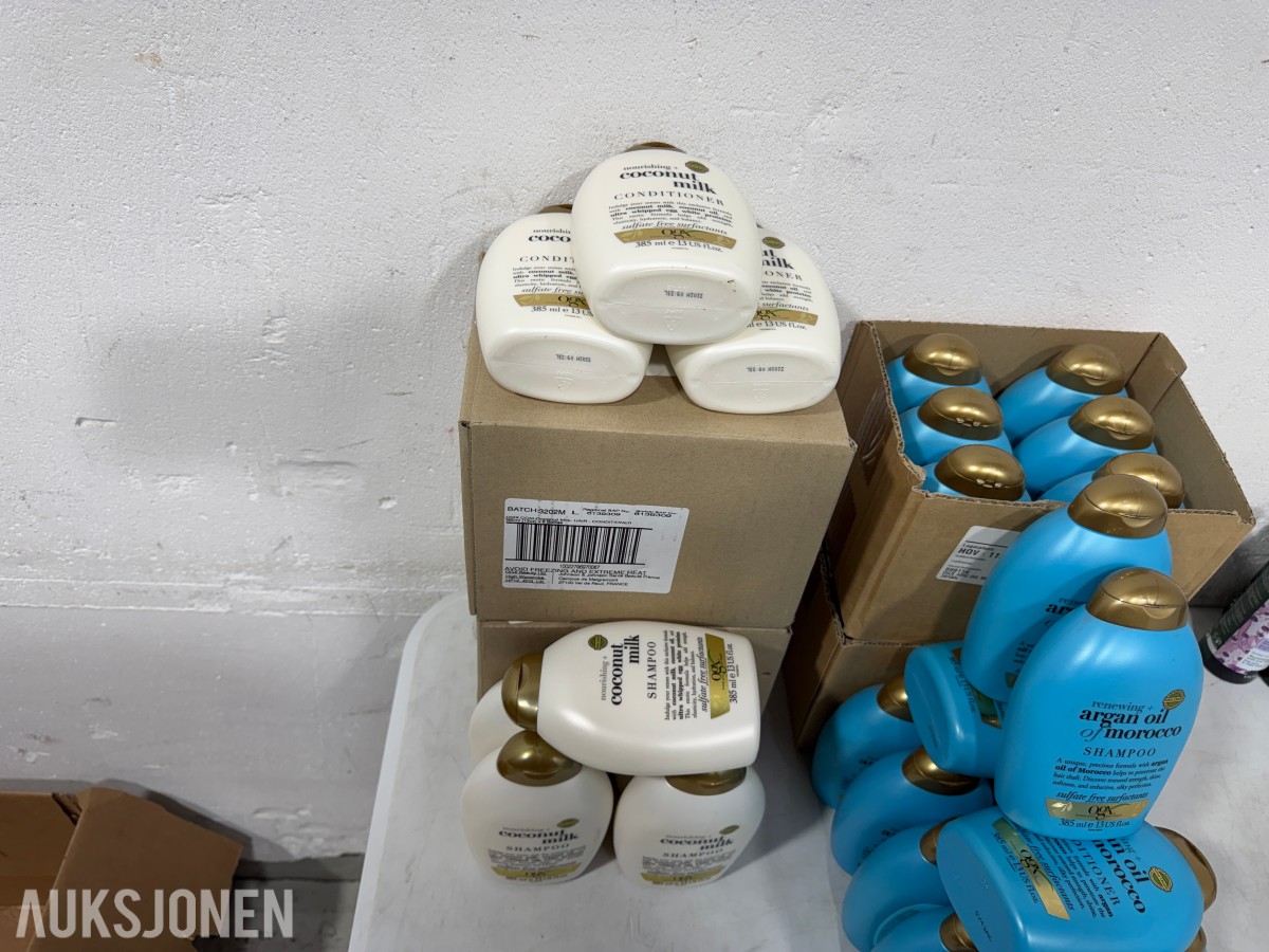 Parti hår- og kroppspleie – Vichy, OGX og Daxxin