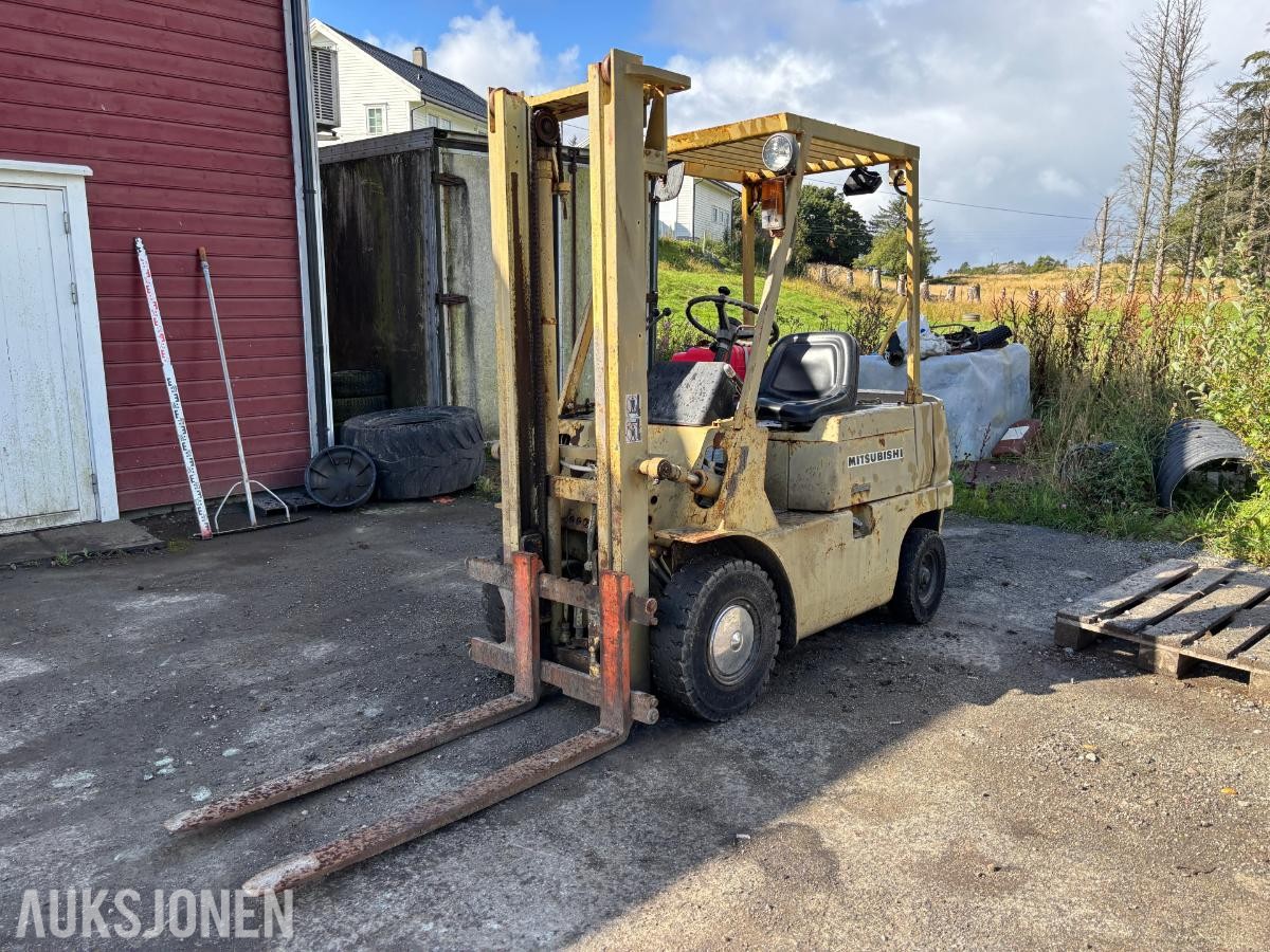 1987 Mitsubishi FG-16 gaffeltruck