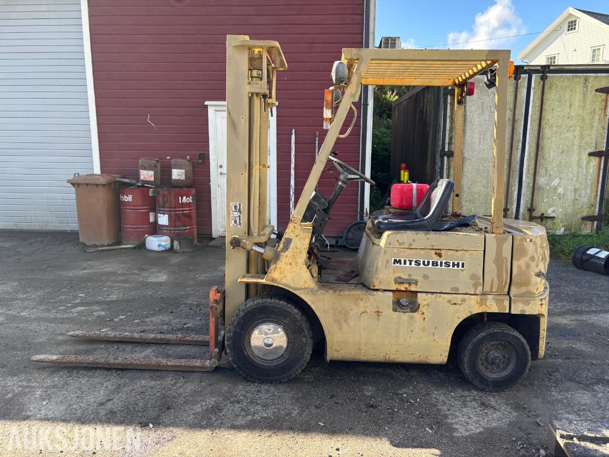 1987 Mitsubishi FG-16 gaffeltruck