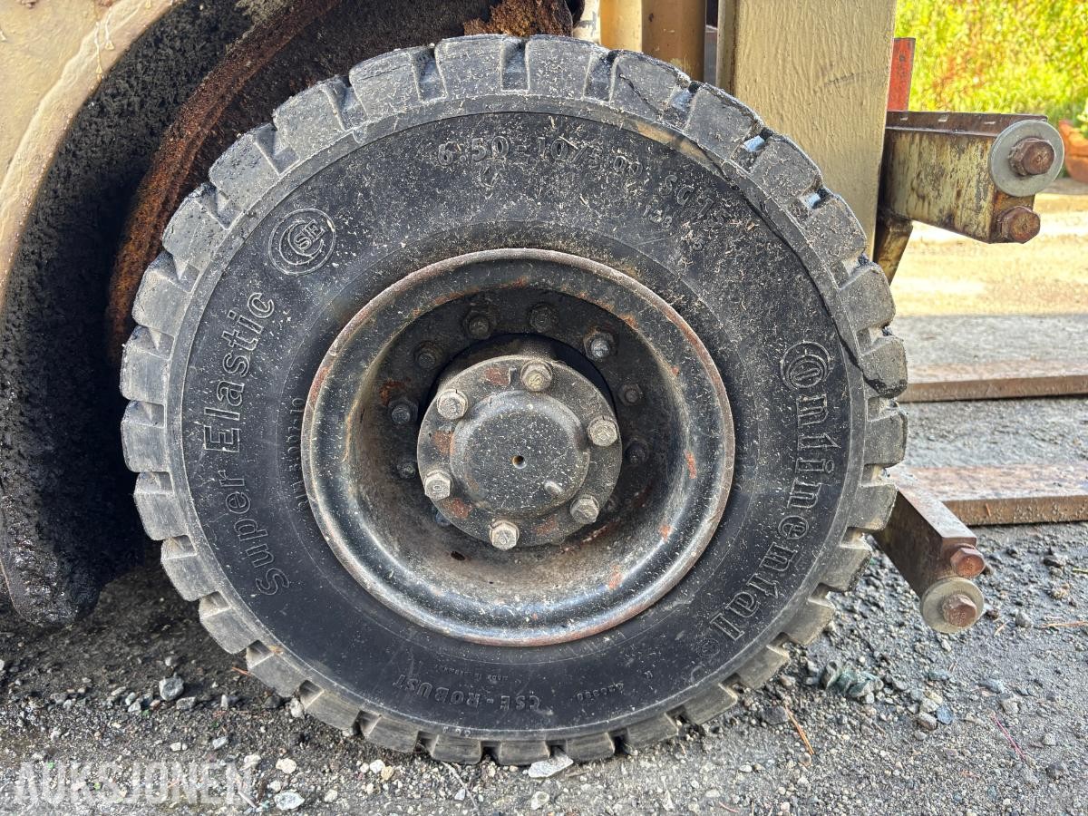 1987 Mitsubishi FG-16 gaffeltruck