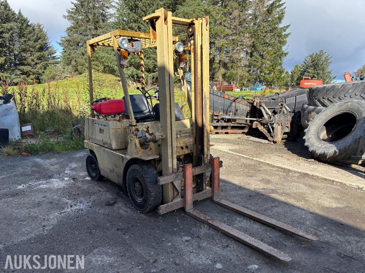 1987 Mitsubishi FG-16 gaffeltruck