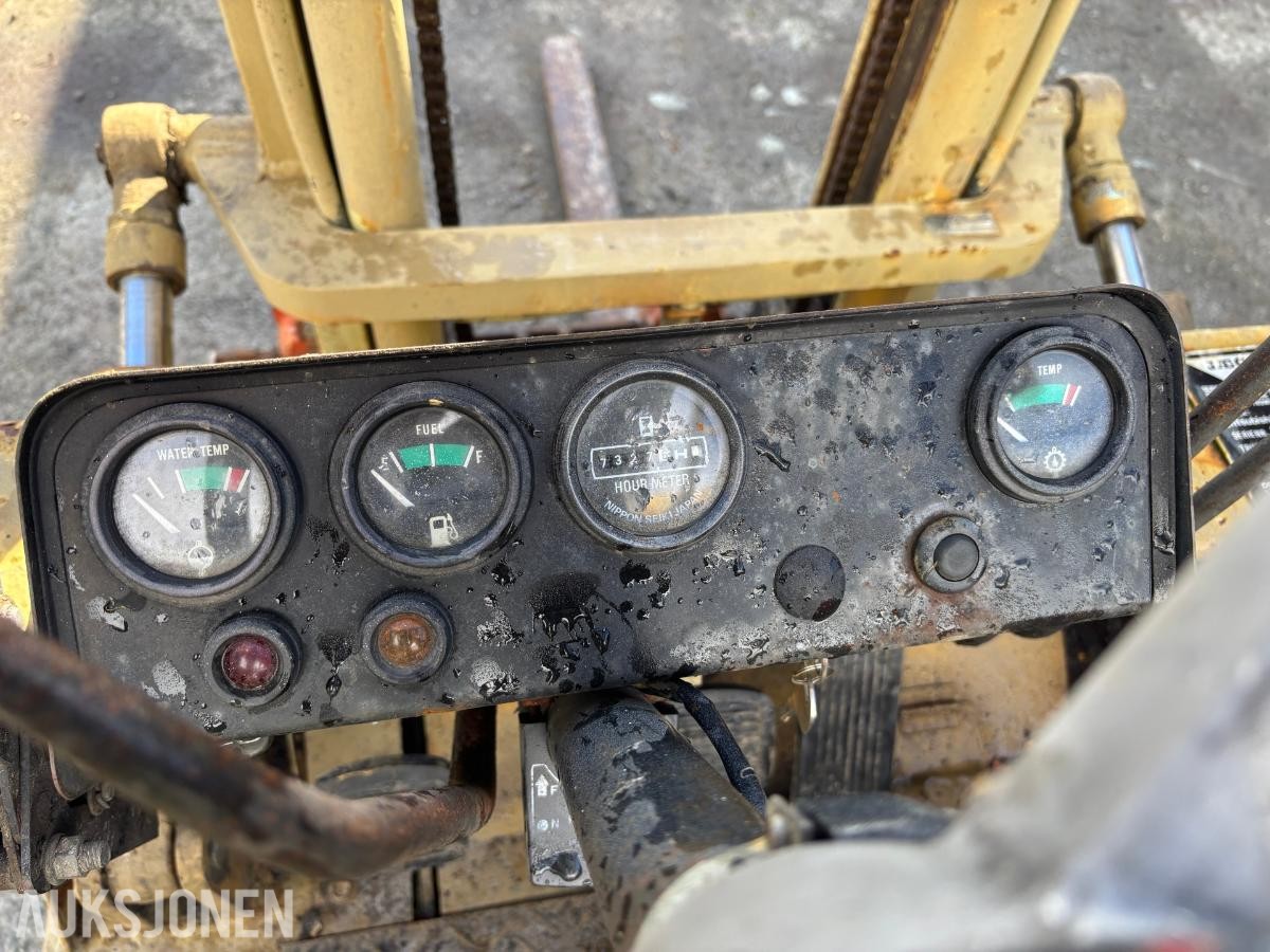 1987 Mitsubishi FG-16 gaffeltruck
