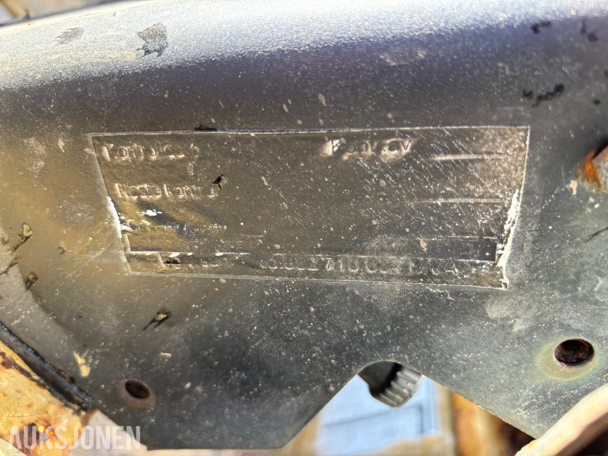 1987 Mitsubishi FG-16 gaffeltruck