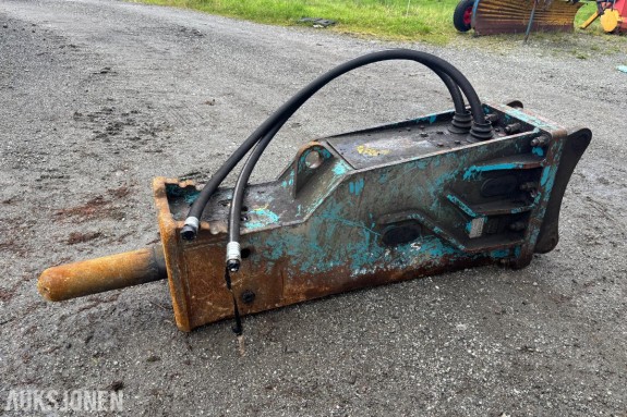 MSB SAGA180HS hydraulisk hammer med S60-feste - Arbeid over maskin / arbeid i høyde