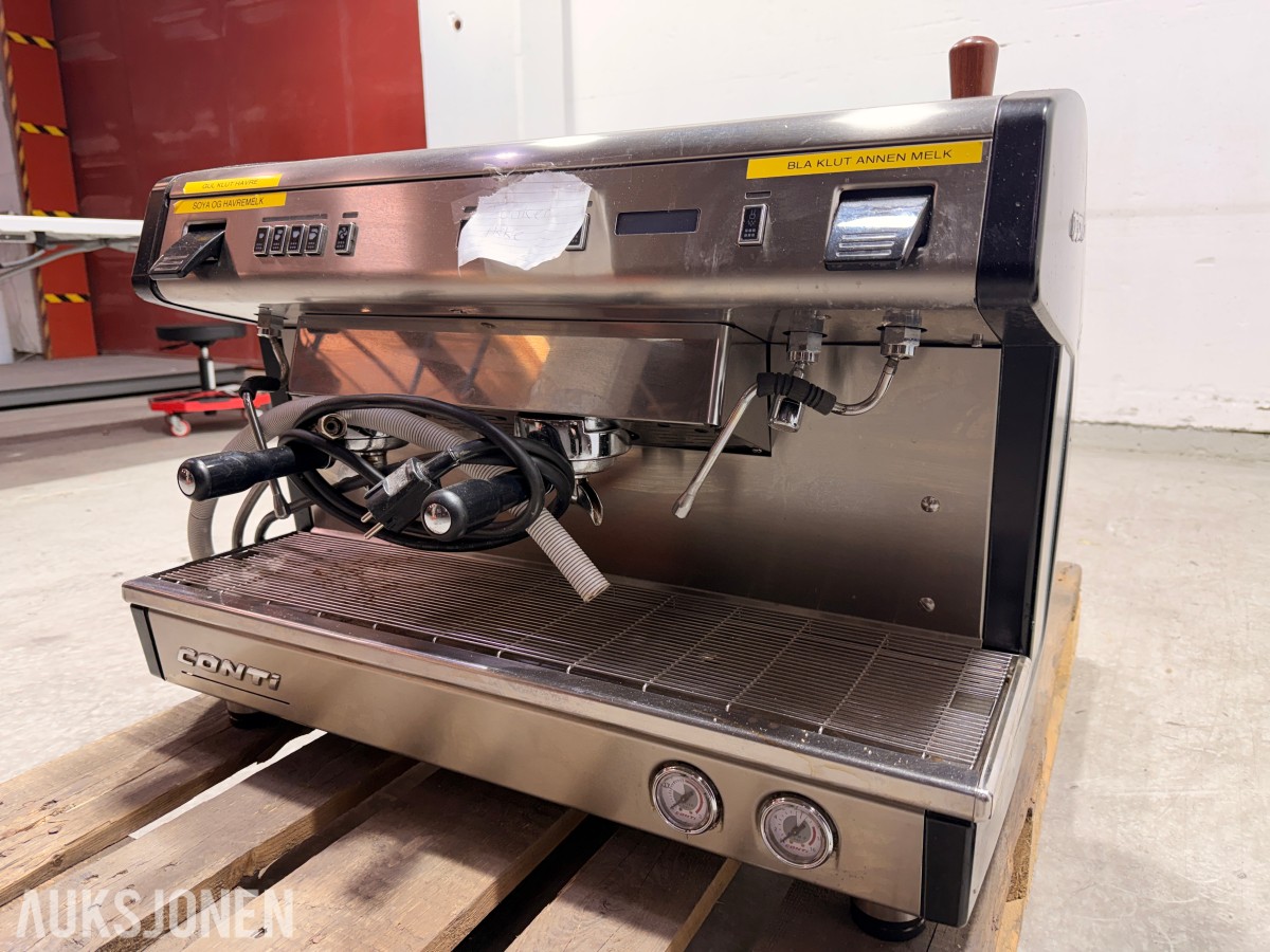 Conti X-One 2G espressomaskin & Quality Espresso Q9 kaffekvern