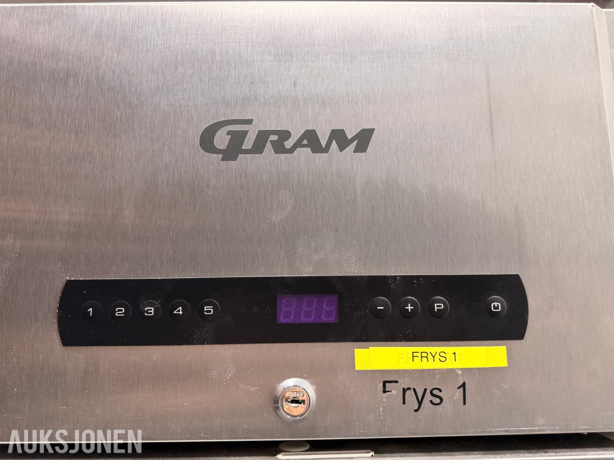 Gram fryseskap BAKER F 610 RG L2 10B