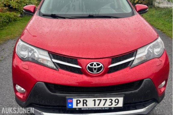 2013 Toyota RAV4 2.0 124hk hengerfeste ryggekamera eu ok 06.2027