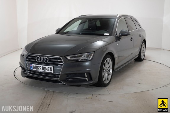 2018 Audi A4 150 HK AUT S LINE HENGERFESTE LED NAVI 