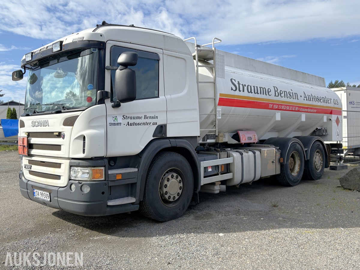 2010 Scania P400 tankbil - EU godkjent til 04.03.2027