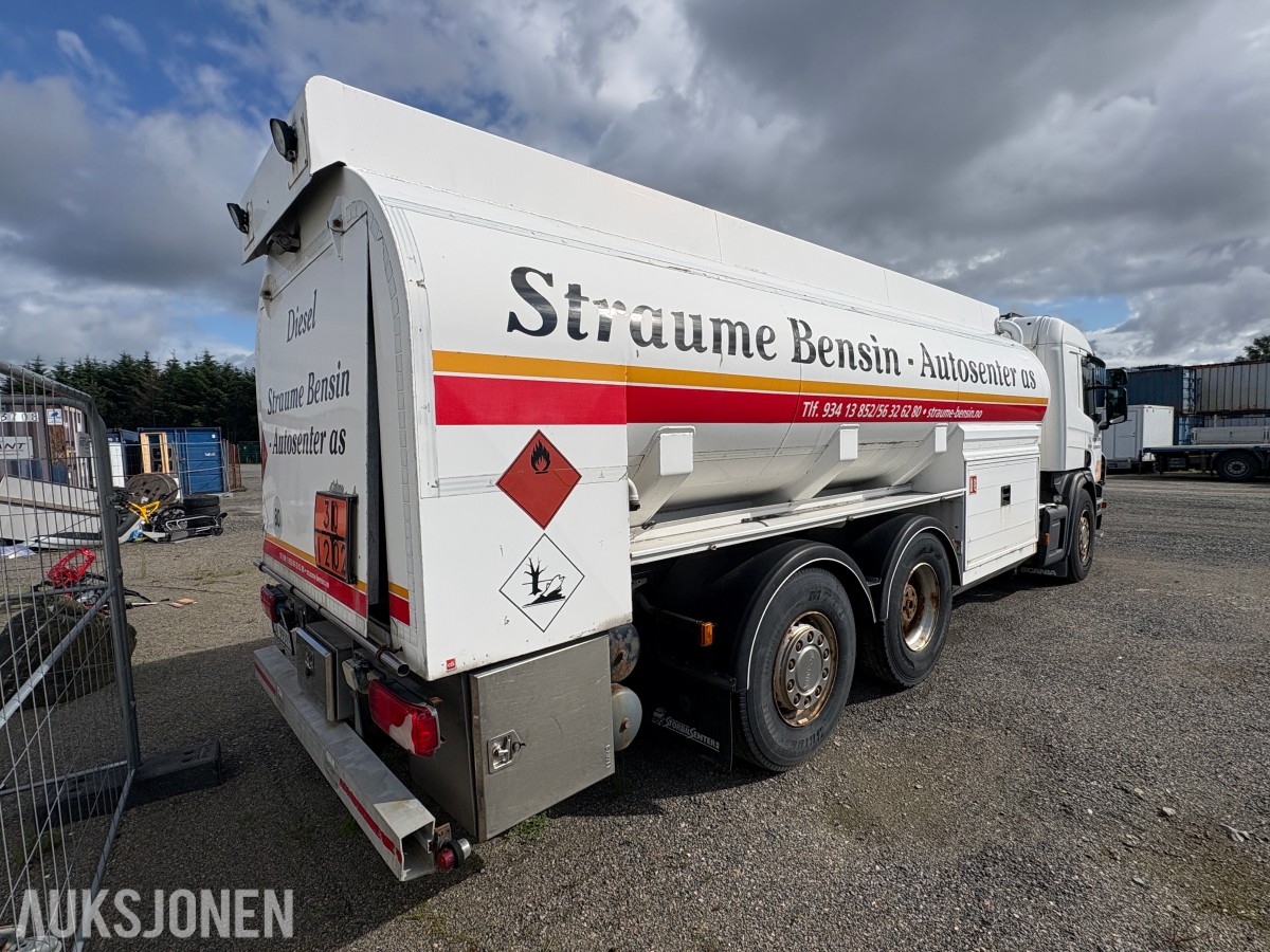 2010 Scania P400 tankbil - EU godkjent til 04.03.2027