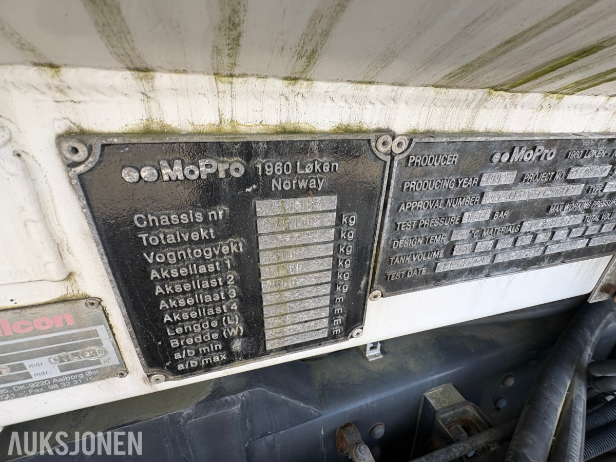 2010 Scania P400 tankbil - EU godkjent til 04.03.2027