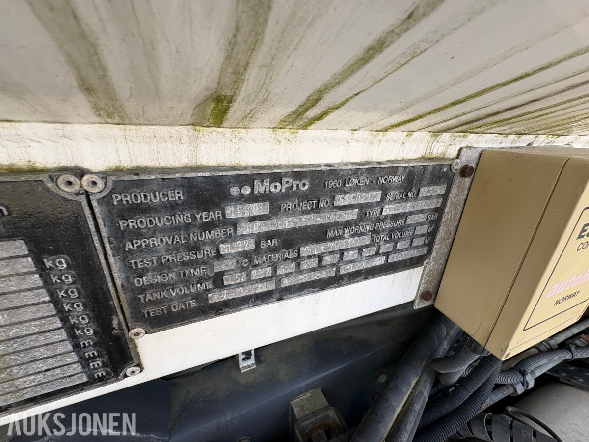 2010 Scania P400 tankbil - EU godkjent til 04.03.2027