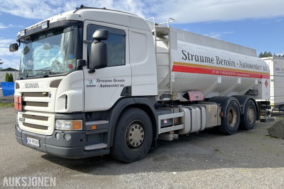 2010 Scania P400 tankbil - EU godkjent til 04.03.2027