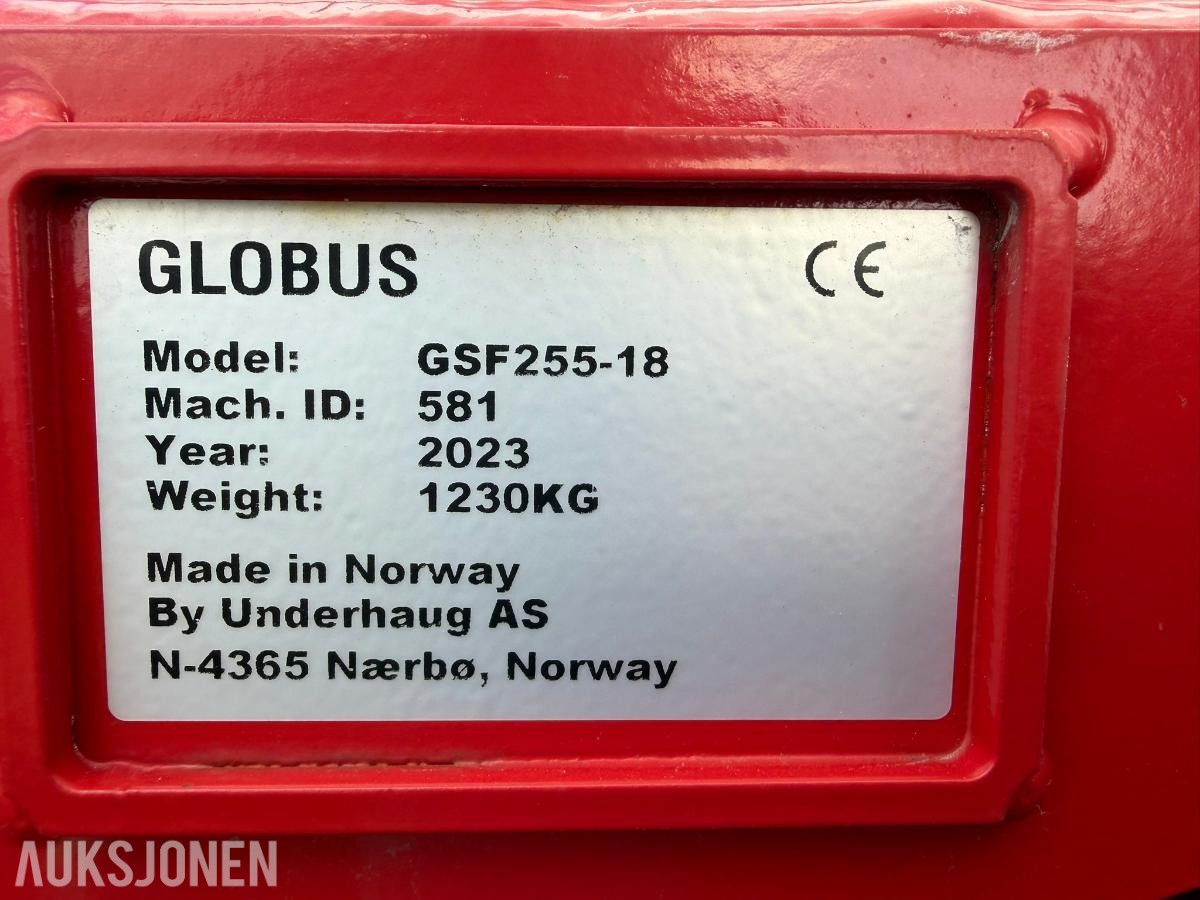 2023 Globus GSF255-18 V-snøfres - Ubrukt