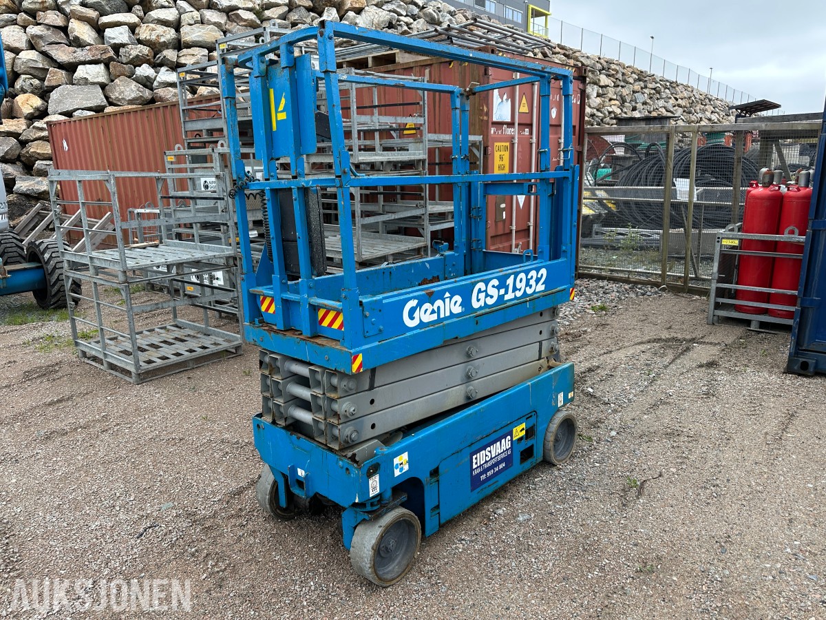 2013 Genie GS-1932 Sakselift, 283 t, sertifisert