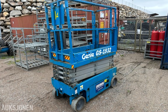 2013 Genie GS-1932 Sakselift, 283 t, sertifisert