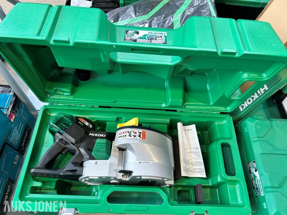 2022 Hikoki VB3616DA batteridrevet armeringsjernsklipper og -bøyer