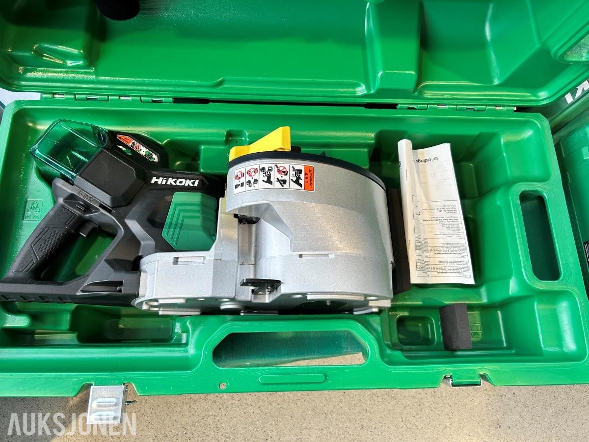 2022 Hikoki VB3616DA batteridrevet armeringsjernsklipper og -bøyer
