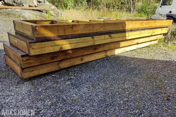 2023 Forskalingskassetter 2700X600 mm 4 stk