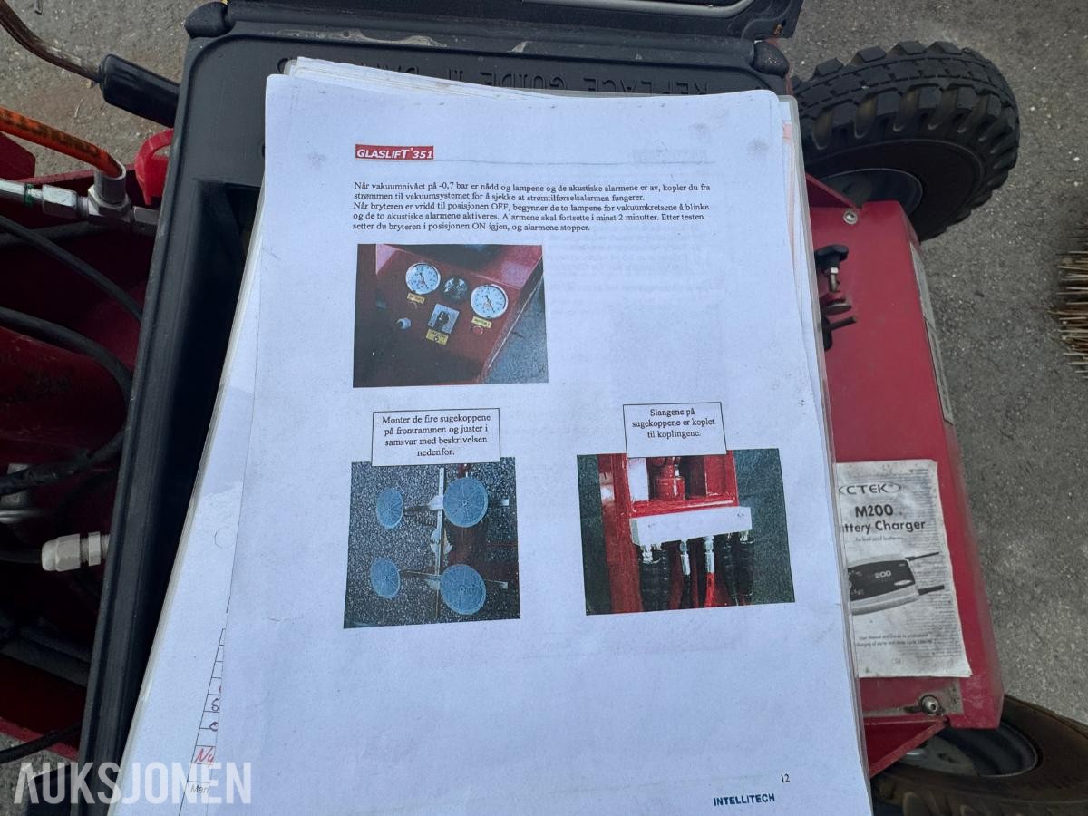 2010 Intellitech 351 glasslift - Glassløfter med 4 vakuumkopper