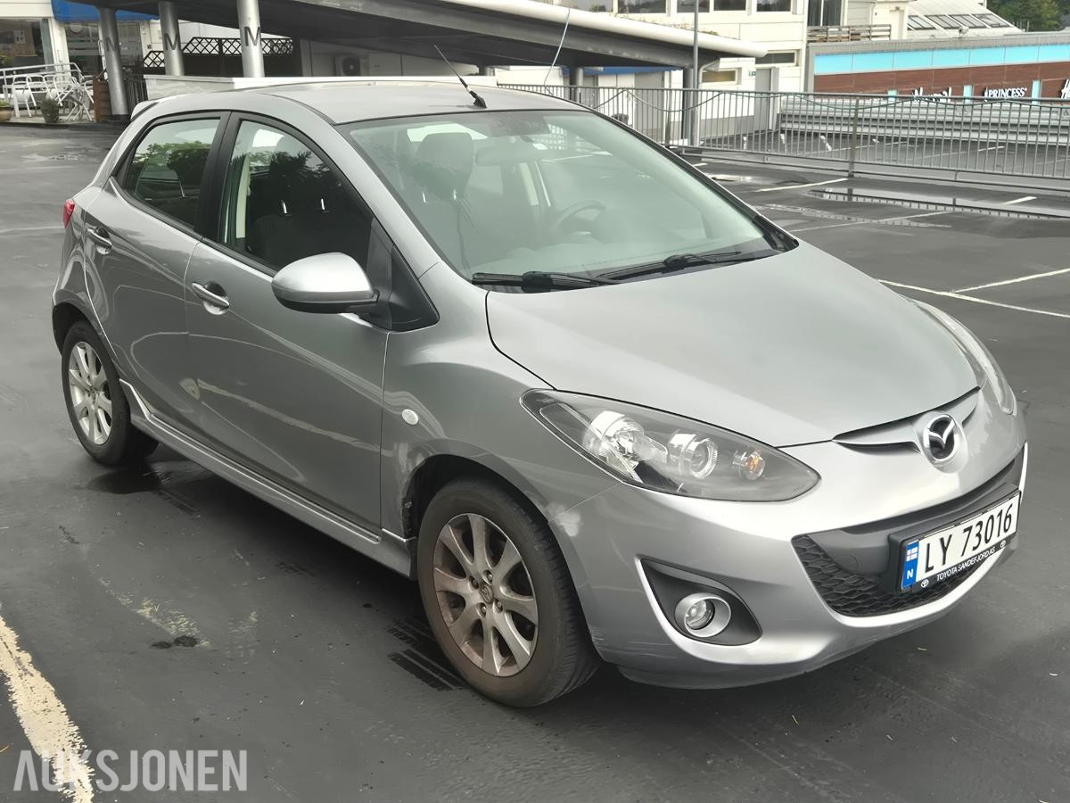 2012 Mazda 2 1.3, Cruisekontroll, S+V dekk, EU OK til 06.2028