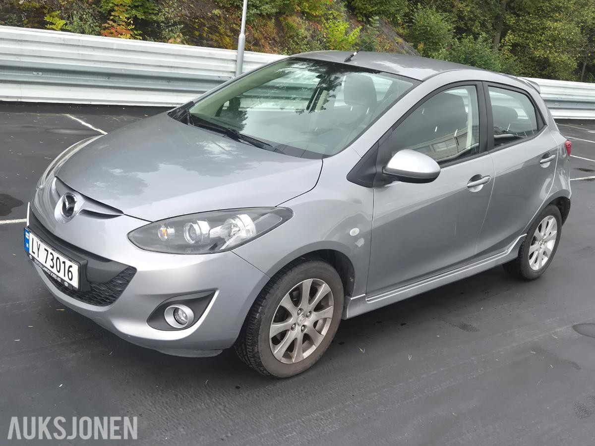 2012 Mazda 2 1.3, Cruisekontroll, S+V dekk, EU OK til 06.2028