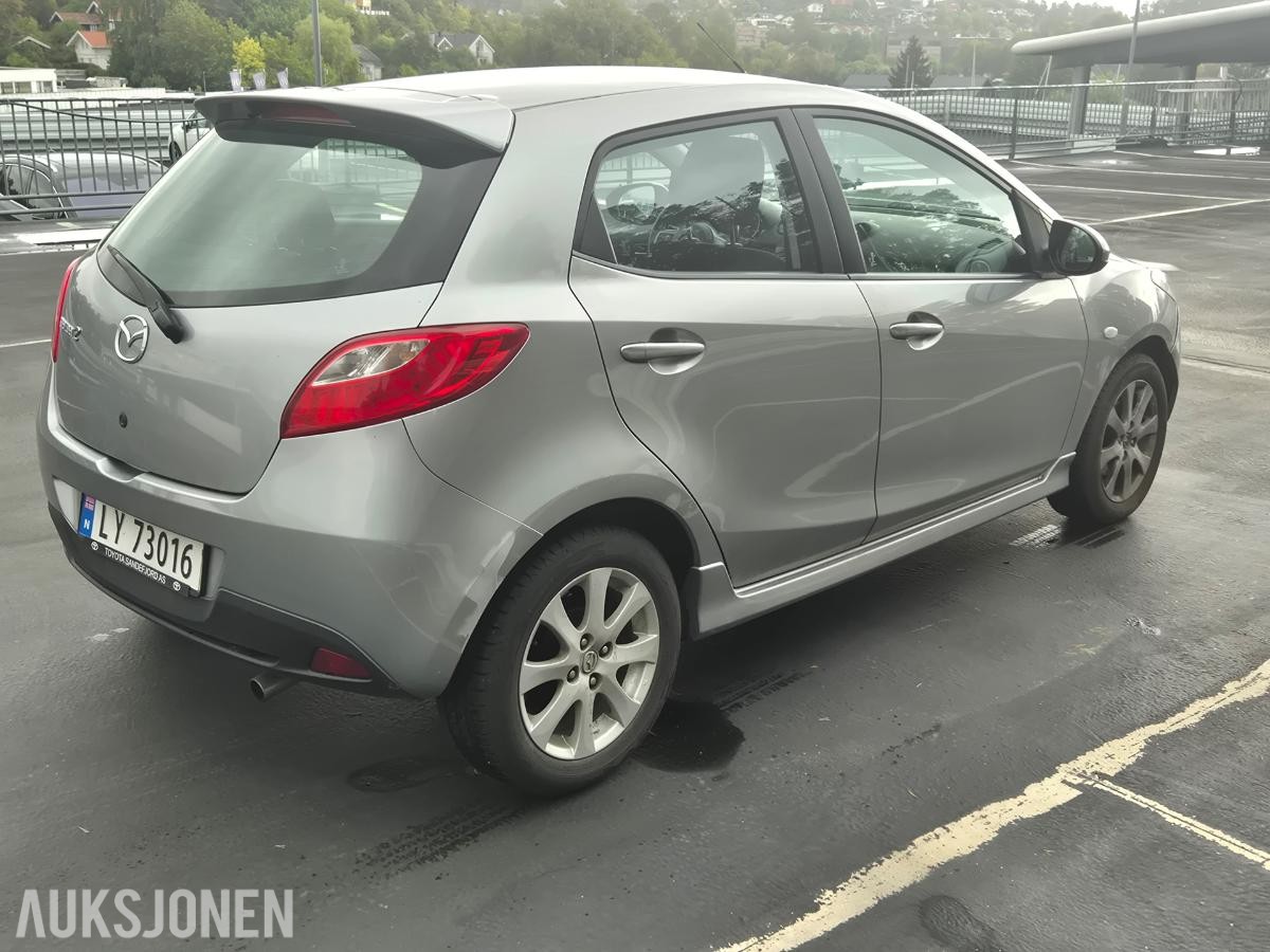 2012 Mazda 2 1.3, Cruisekontroll, S+V dekk, EU OK til 06.2028
