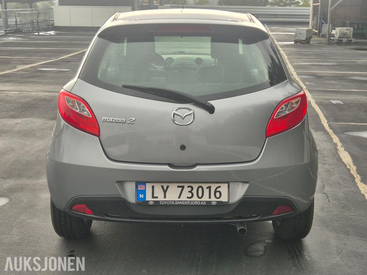 2012 Mazda 2 1.3, Cruisekontroll, S+V dekk, EU OK til 06.2028