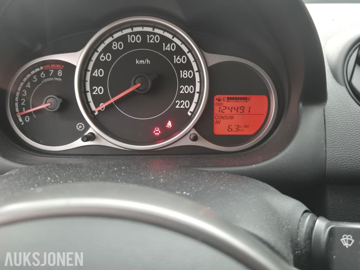 2012 Mazda 2 1.3, Cruisekontroll, S+V dekk, EU OK til 06.2028