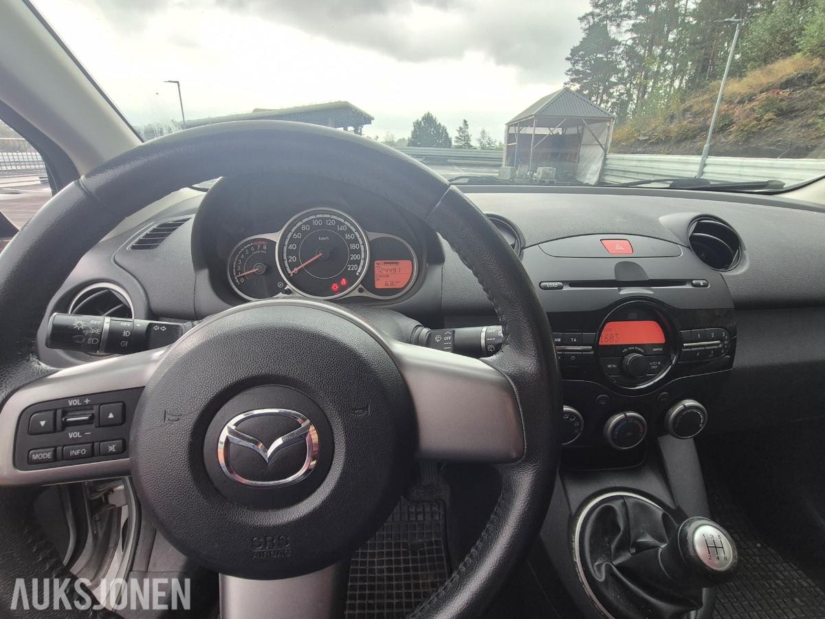 2012 Mazda 2 1.3, Cruisekontroll, S+V dekk, EU OK til 06.2028