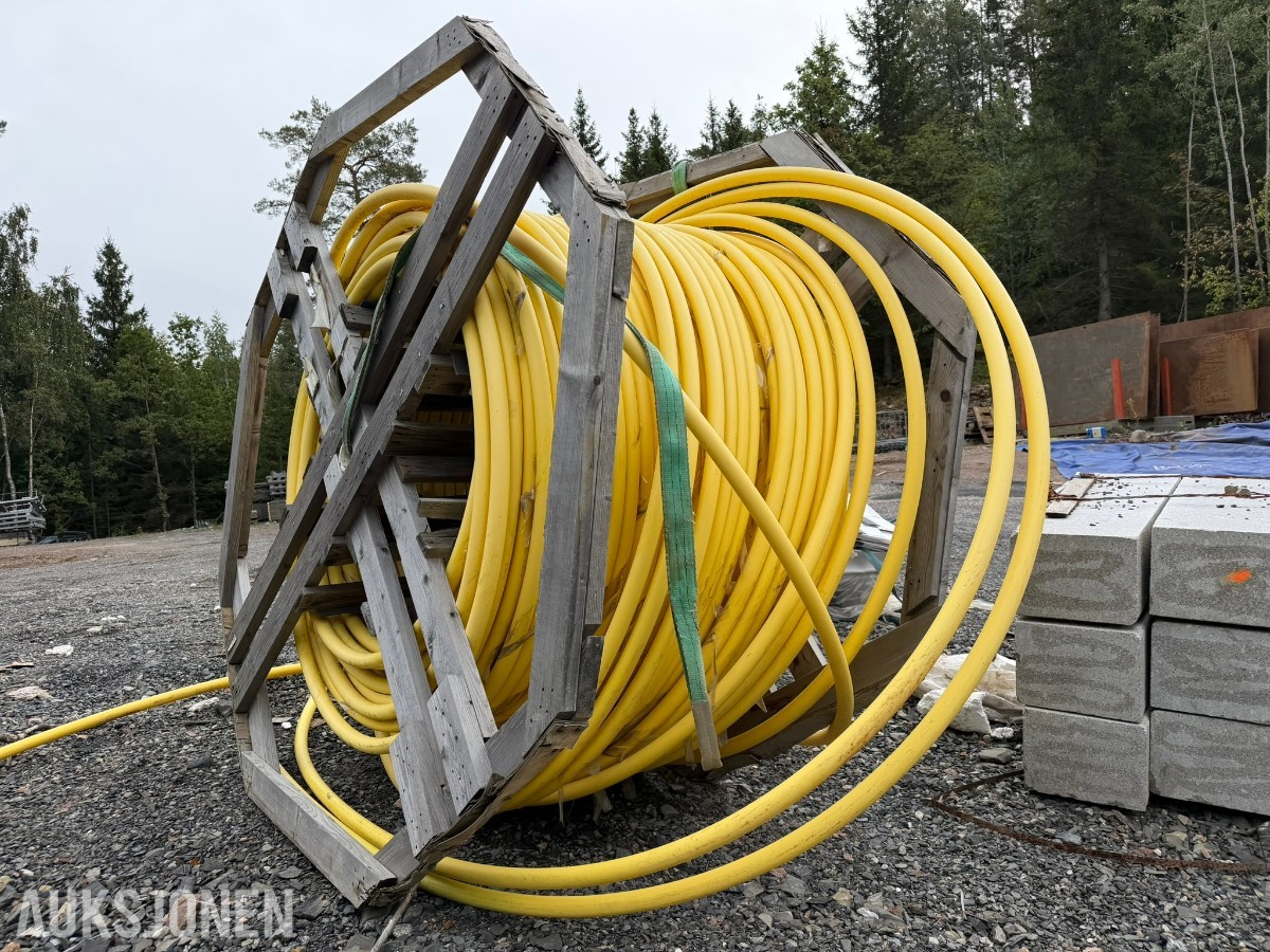 Fiberkabelrør 3x40 - ca 209M
