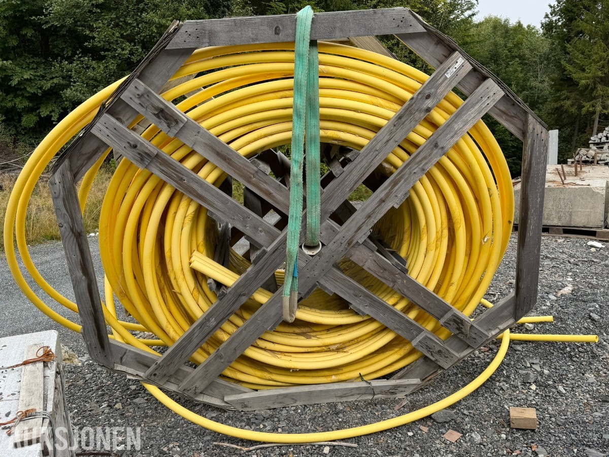 Fiberkabelrør 3x40 - ca 209M