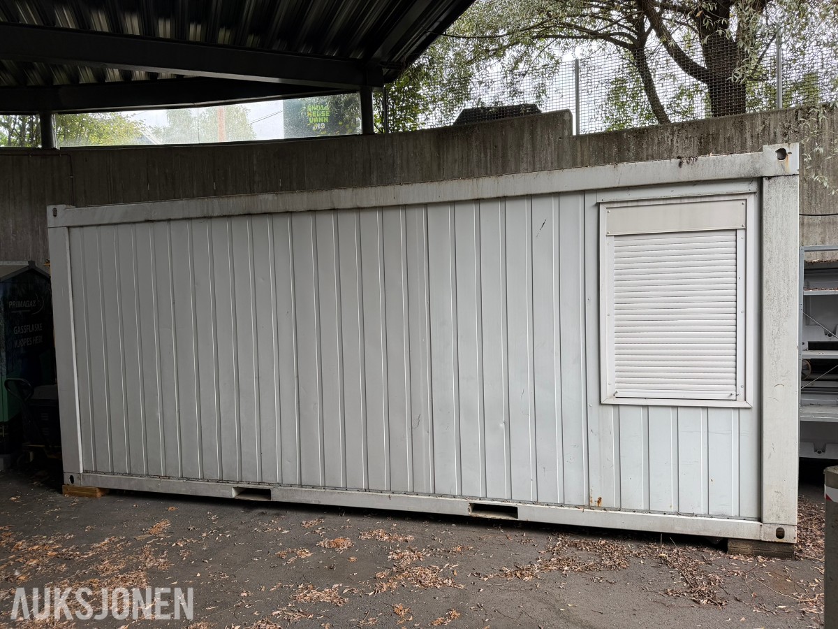 Uniteam Mannskapscontainer/kontor modul 20 fot