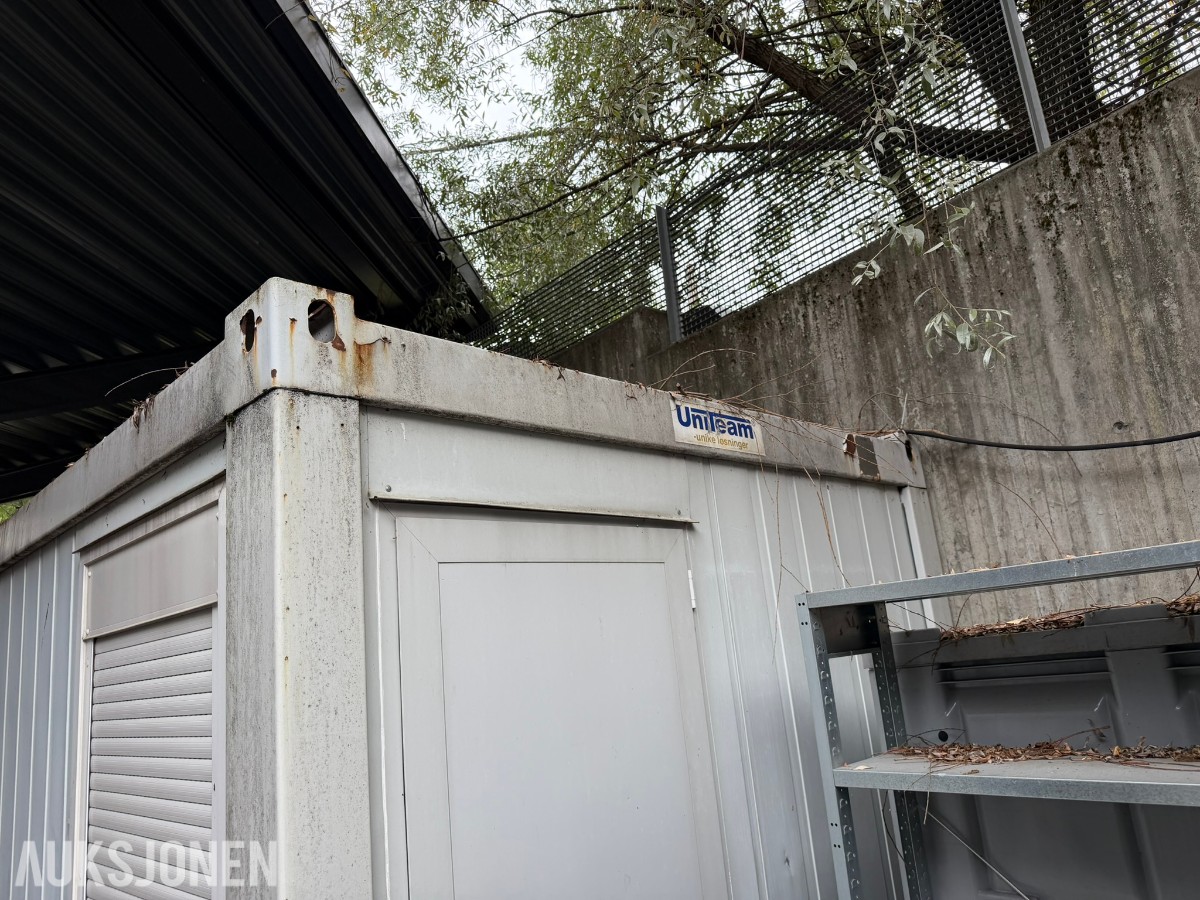 Uniteam Mannskapscontainer/kontor modul 20 fot