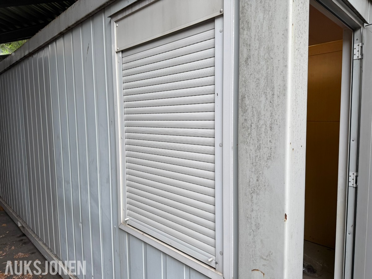 Uniteam Mannskapscontainer/kontor modul 20 fot