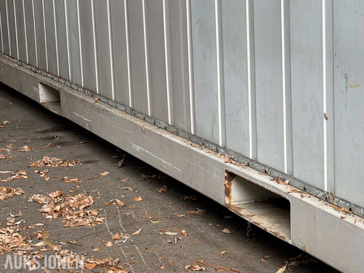 Uniteam Mannskapscontainer/kontor modul 20 fot